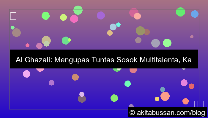 ilustrasi Al Ghazali