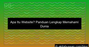 apa itu website