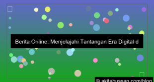 berita online dan tantangannya