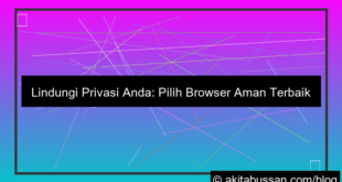desain browser aman untuk privasi