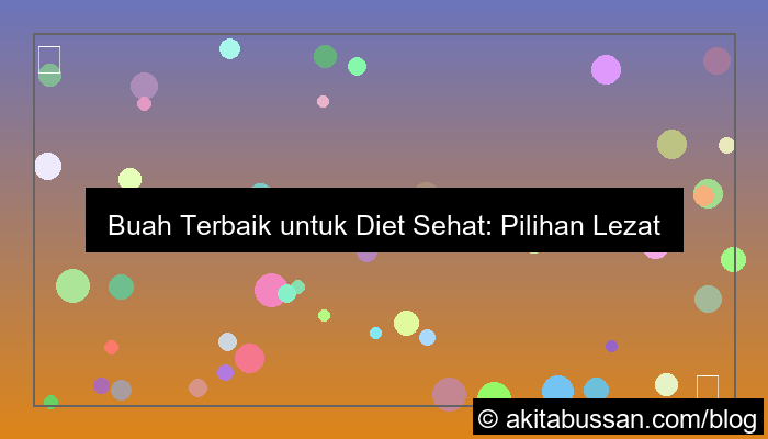 gambar buah yang bagus untuk diet