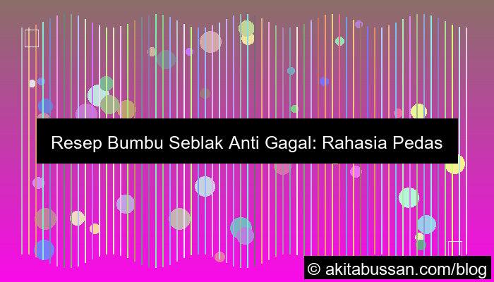 ilustrasi bumbu seblak