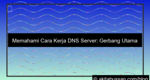 ilustrasi cara kerja dns server