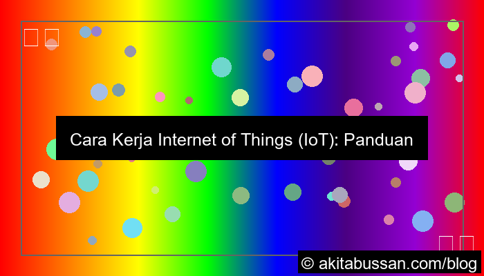 cara kerja internet of things