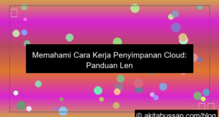 cara kerja penyimpanan cloud