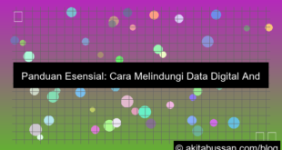 cara melindungi data digital