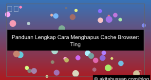 cara menghapus cache browser