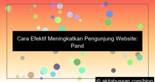 desain cara meningkatkan pengunjung website