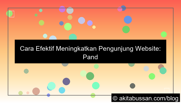 desain cara meningkatkan pengunjung website