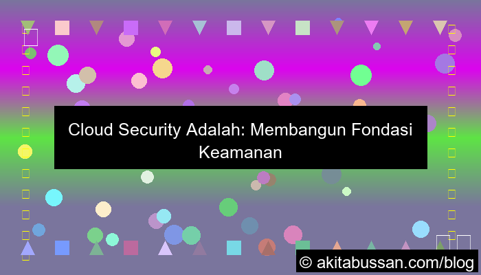 cloud security adalah