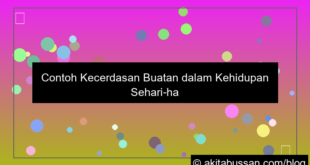 grafik contoh kecerdasan buatan dalam kehidupan