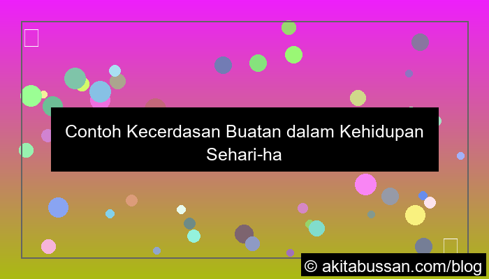 grafik contoh kecerdasan buatan dalam kehidupan