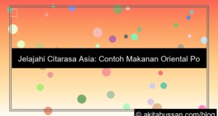 contoh makanan oriental