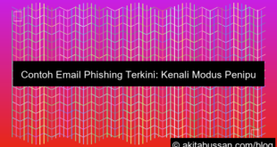 desain contoh phishing email
