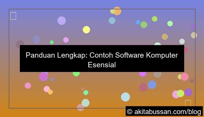 desain contoh software komputer