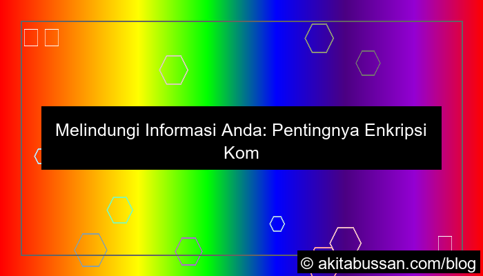 enkripsi komunikasi data