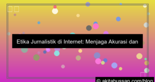 etika jurnalistik di internet