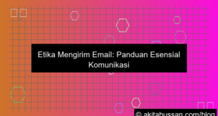 etika mengirim email