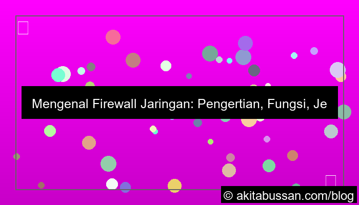 ilustrasi firewall jaringan komputer