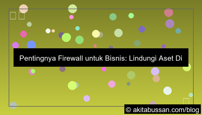 firewall untuk bisnis