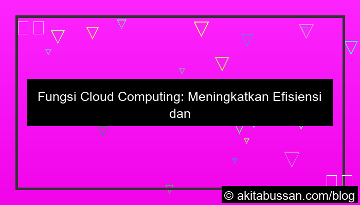 fungsi cloud computing