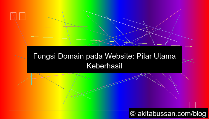 grafik fungsi domain pada website