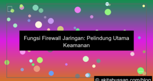 ilustrasi fungsi firewall jaringan