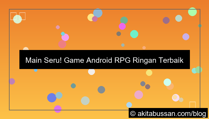 game android rpg ringan