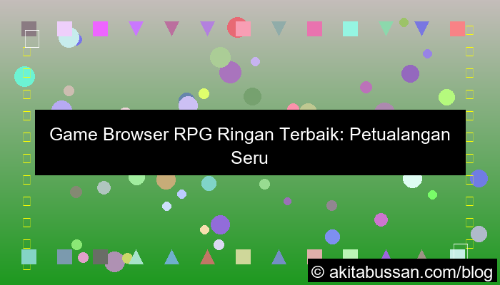game browser rpg ringan