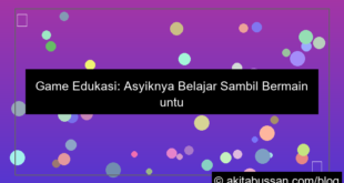 ilustrasi game edukasi untuk belajar sambil bermain