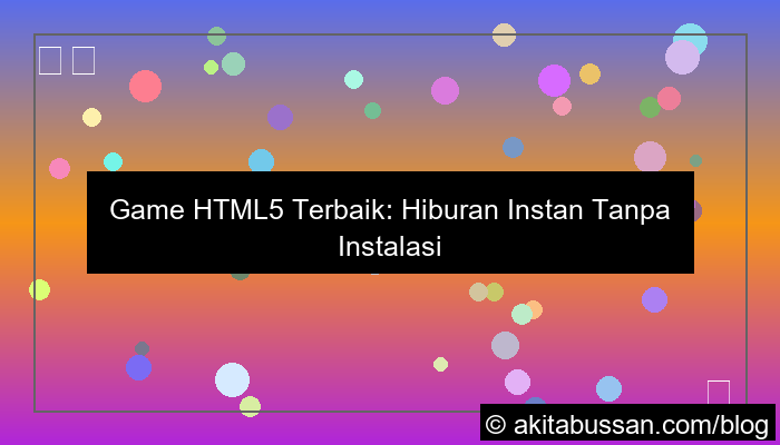 game html5 terbaik