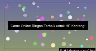 game online ringan untuk hp kentang