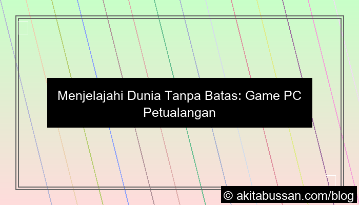 game pc petualangan open world