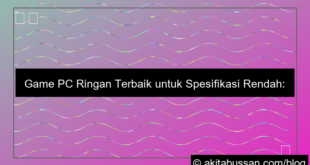 grafik game pc ringan spesifikasi rendah