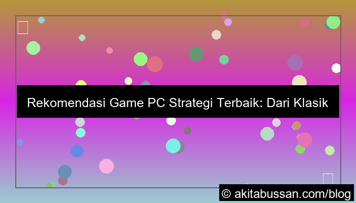 gambar game pc strategi terbaik