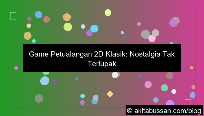 ilustrasi game petualangan 2d klasik