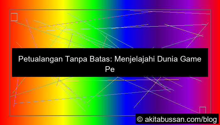 game petualangan browser