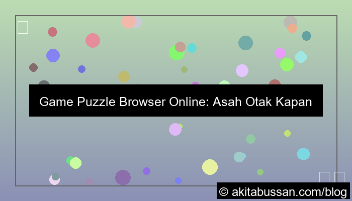 gambar game puzzle browser online