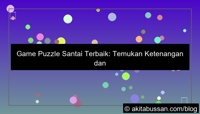 game puzzle santai