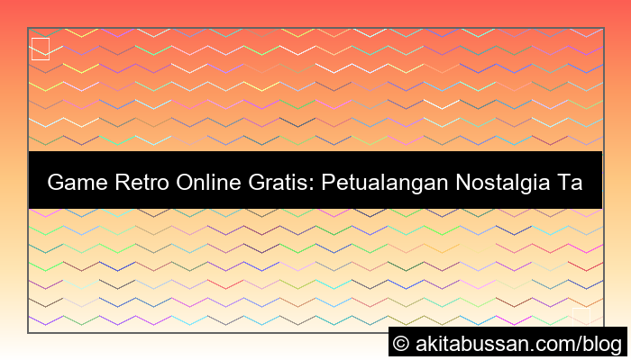 game retro online gratis