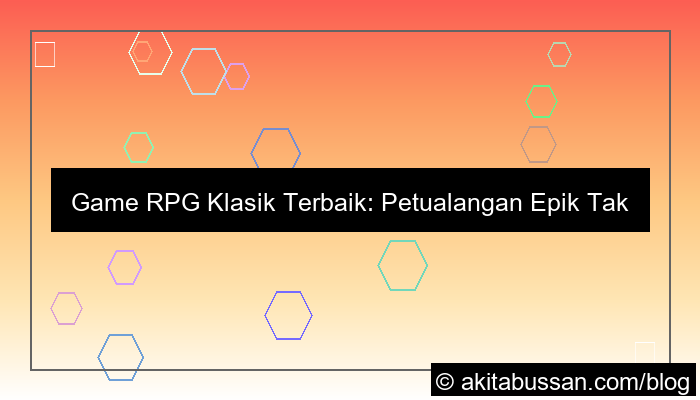 game rpg klasik terbaik