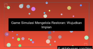 grafik game simulasi mengelola restoran