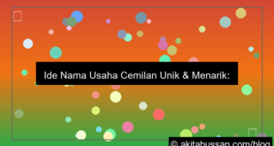 ide nama usaha cemilan