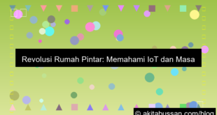 ilustrasi iot dan smart home