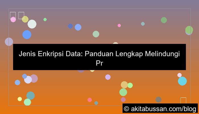 desain jenis enkripsi data