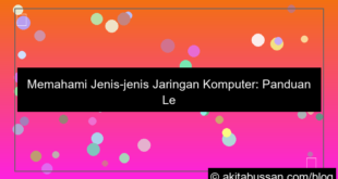 jenis jenis jaringan komputer
