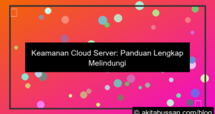 grafik keamanan cloud server