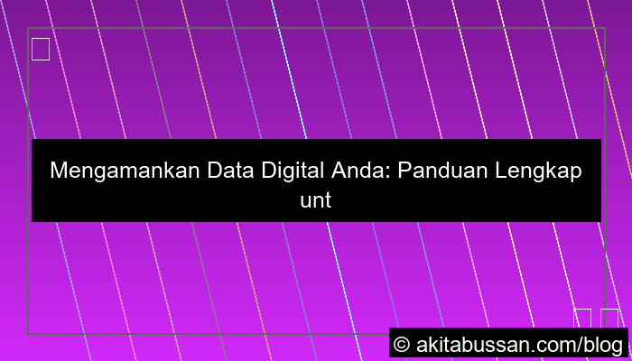 keamanan data digital