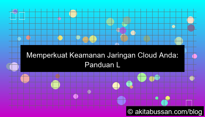 ilustrasi keamanan jaringan cloud