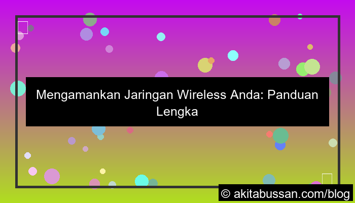 keamanan jaringan wireless